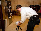 Set up sunnuclear radon tester in Black Hills area home Set up sunnuclear radon tester in Black Hills area home